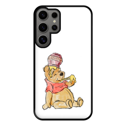 Winnie Sketch Phone Case for Galaxy S24 Ultra