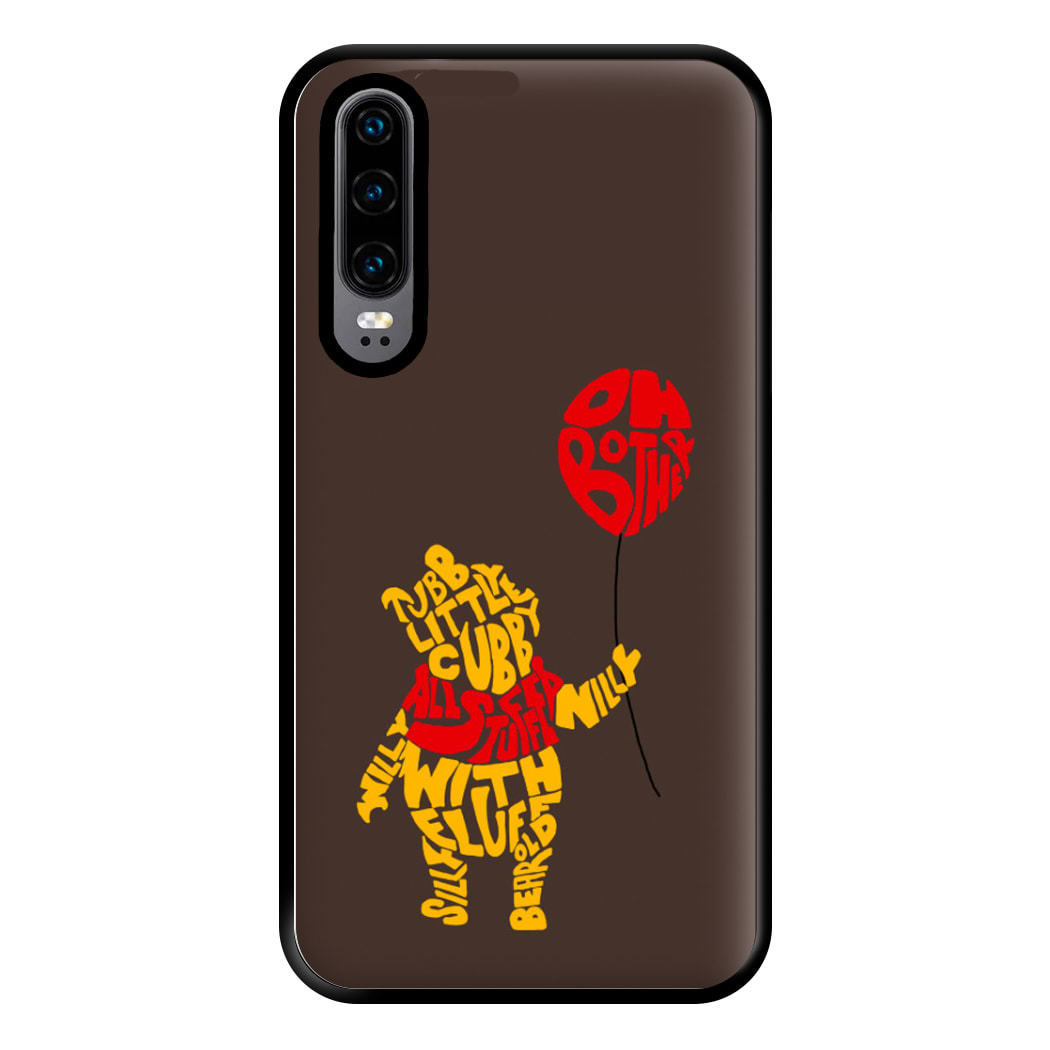 Winnie In Words Phone Case for Huawei P30