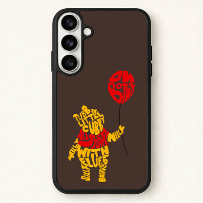 Winnie In Words Phone Case for Galaxy S26