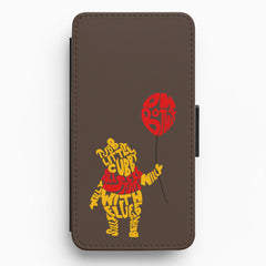 Winnie In Words Flip / Wallet Phone Case