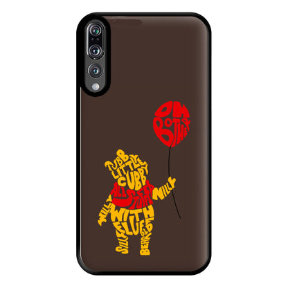 Winnie In Words Phone Case for Huawei P20 Pro