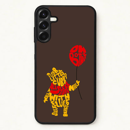 Winnie In Words Phone Case for Galaxy A37