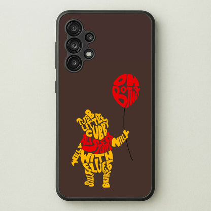 Winnie In Words  - Disney Phone Case for Galaxy A13