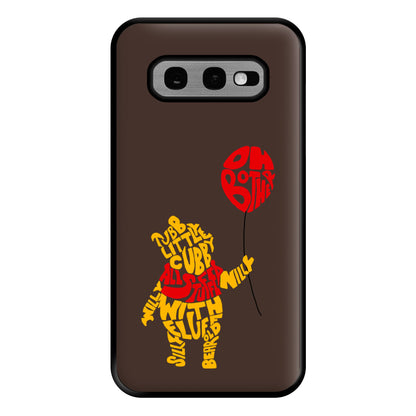 Winnie In Words Phone Case for Galaxy S10e