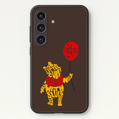 Winnie In Words  - Disney Phone Case for Galaxy S24FE