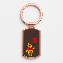 Winnie In Words Rose Gold Keyring