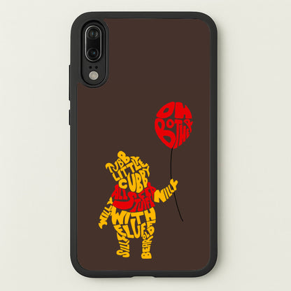 Winnie In Words  - Disney Phone Case for Huawei P20