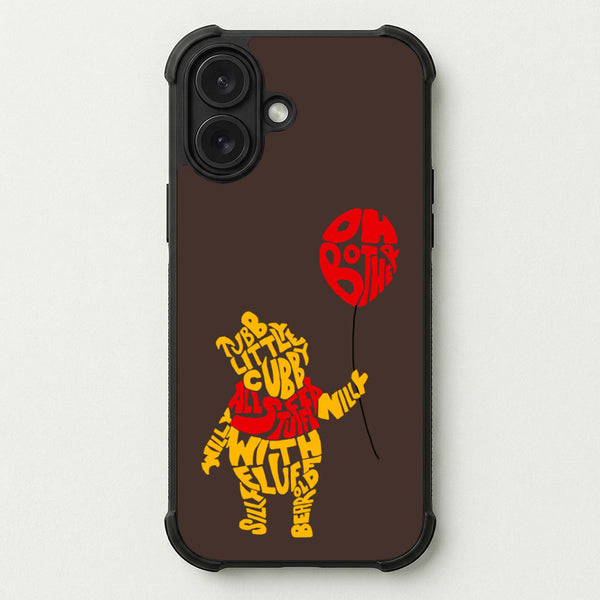 Winnie In Words Phone Case — Bumper case