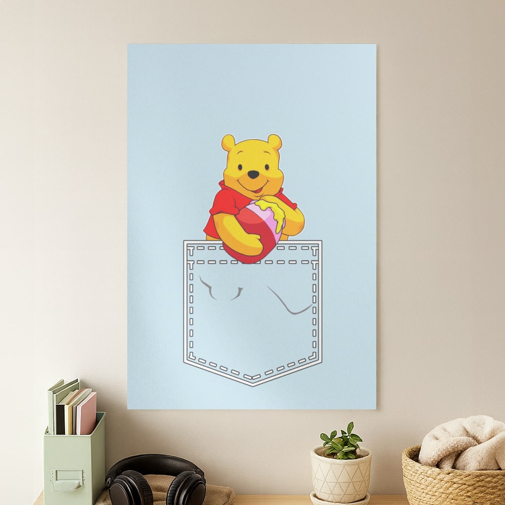 Winnie In My Pocket Poster