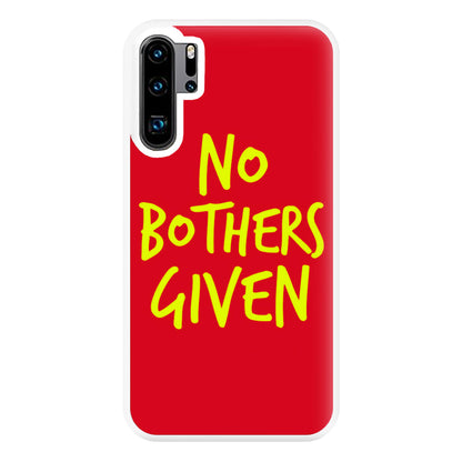 No Bothers Given - Winnie Disney Phone Case for Huawei P30 Pro