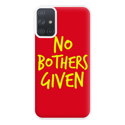 No Bothers Given - Winnie Disney Phone Case for Galaxy A71