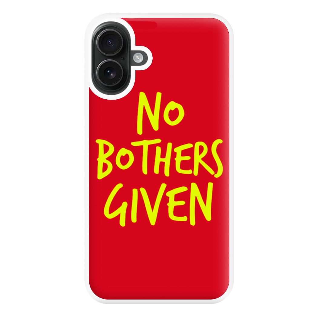 No Bothers Given - Winnie Disney Phone Case for iPhone 16 Plus