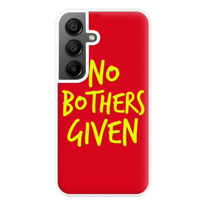 No Bothers Given - Winnie Disney Phone Case for Galaxy A55