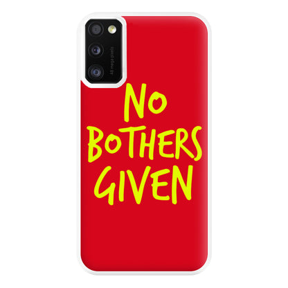 No Bothers Given - Winnie Disney Phone Case for Galaxy A41