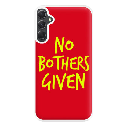 No Bothers Given - Winnie Disney Phone Case for Galaxy A54