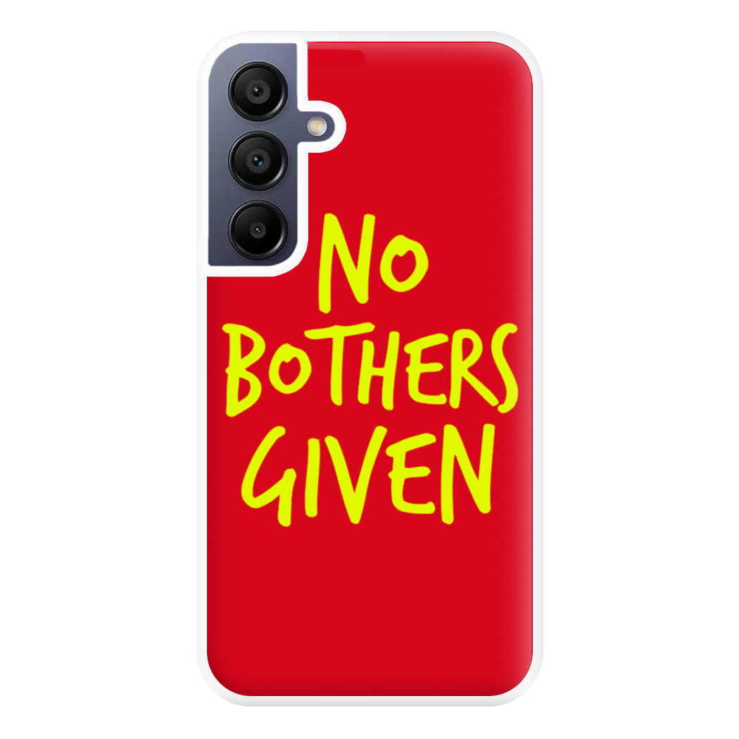 No Bothers Given - Winnie Disney Phone Case for Galaxy A16