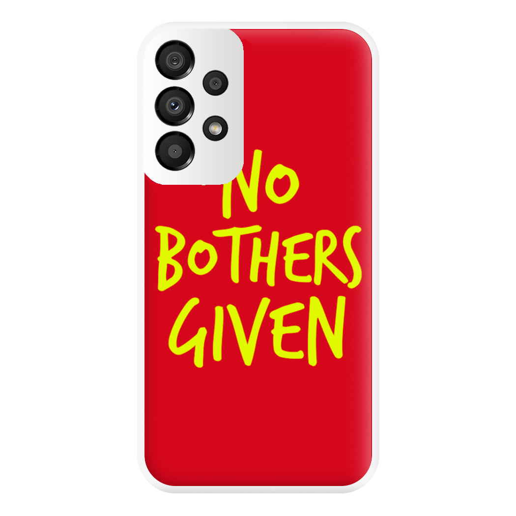 No Bothers Given - Winnie Disney Phone Case for Galaxy A33