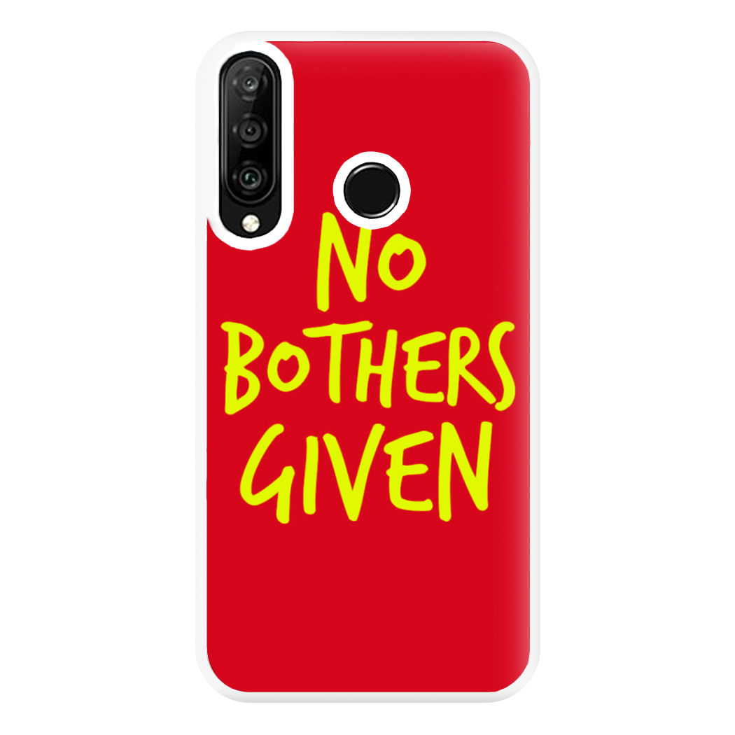 No Bothers Given - Winnie Disney Phone Case for Huawei P30 Lite