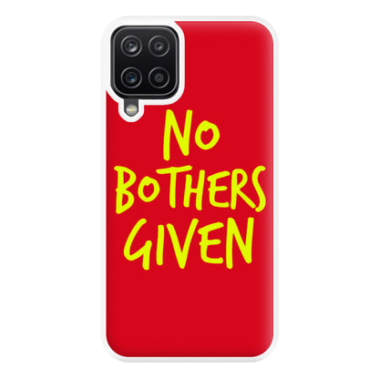 No Bothers Given - Winnie Disney Phone Case for Galaxy A12