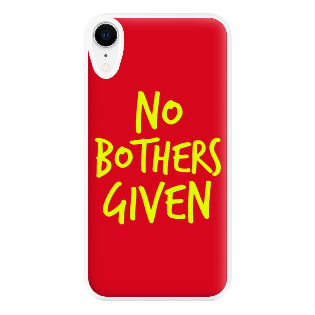 No Bothers Given - Winnie Disney Phone Case for iPhone XR