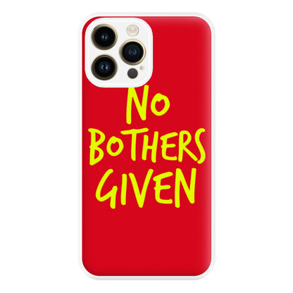 No Bothers Given - Winnie Disney Phone Case for iPhone 14 Pro Max