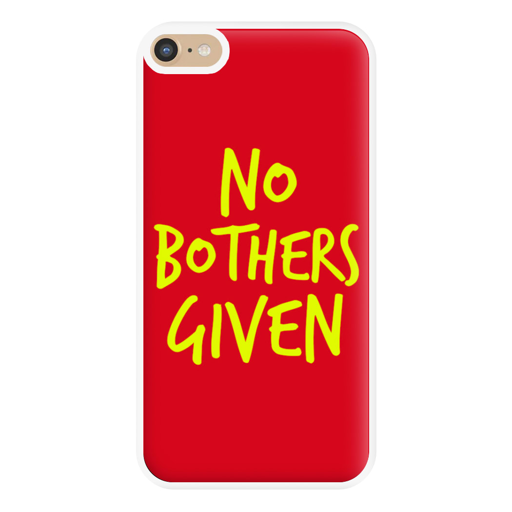 No Bothers Given - Winnie Disney Phone Case for iPhone 6 Plus / 7 Plus / 8 Plus