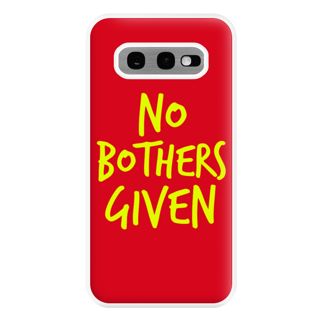 No Bothers Given - Winnie Disney Phone Case for Galaxy S10e