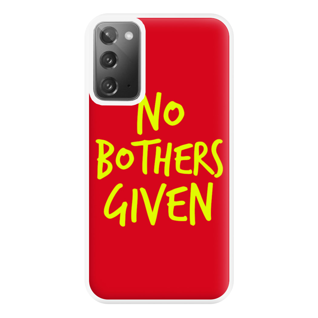 No Bothers Given - Winnie Disney Phone Case for Galaxy Note 20 Ultra