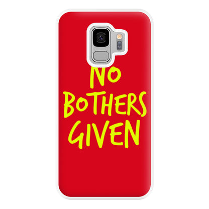 No Bothers Given - Winnie Disney Phone Case for Galaxy S9 Plus