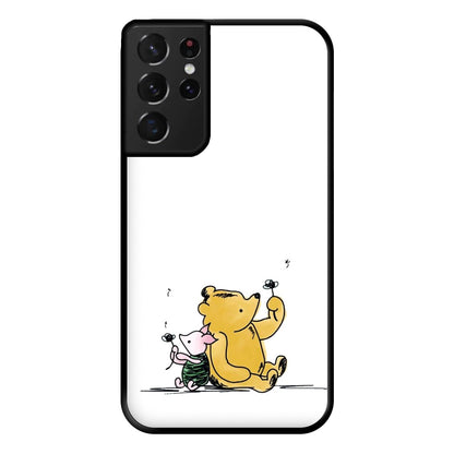 Winnie & Pig Phone Case for Galaxy S21 Ultra