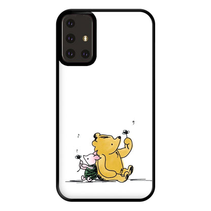 Winnie & Pig Phone Case for Galaxy A71