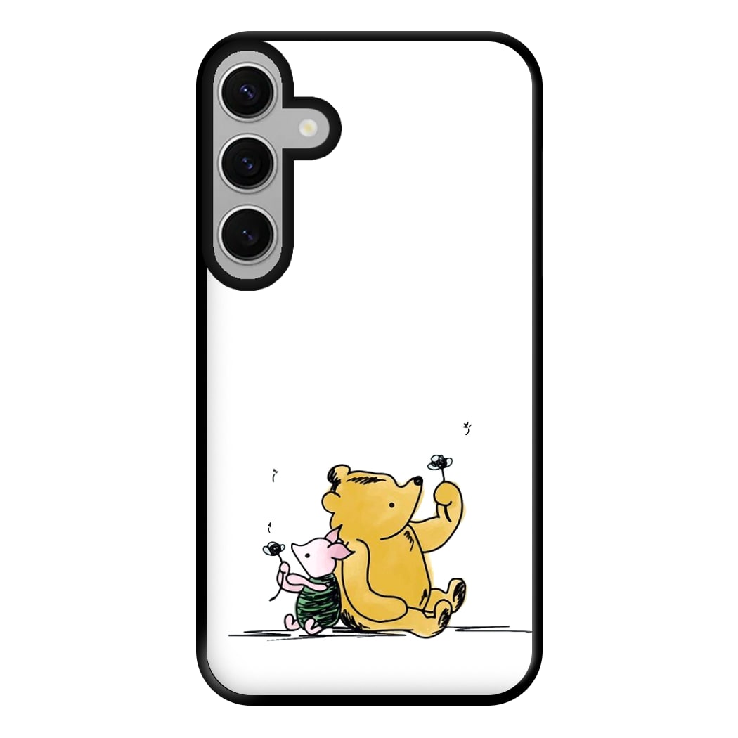 Winnie & Pig Phone Case for Galaxy S24FE