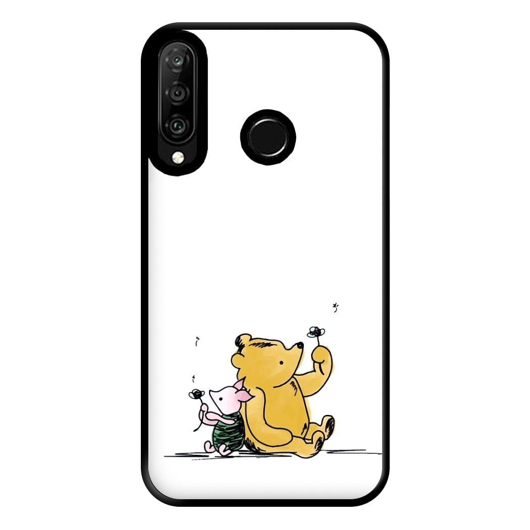 Winnie & Pig Phone Case for Huawei P30 Lite