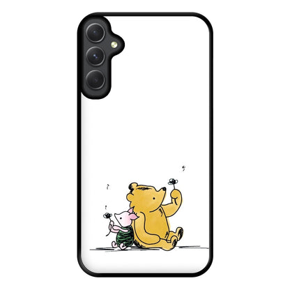 Winnie & Pig Phone Case for Galaxy A54