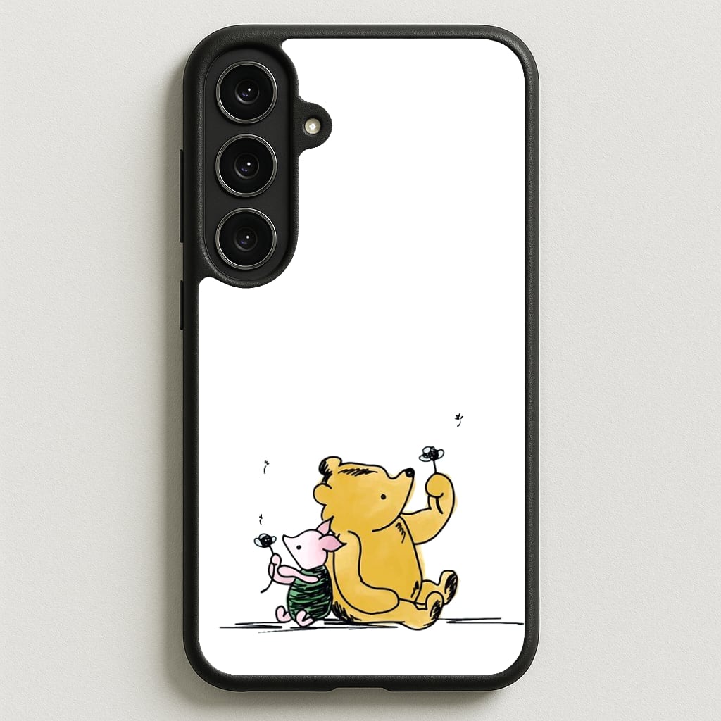 Winnie & Pig Phone Case for Galaxy S25FE