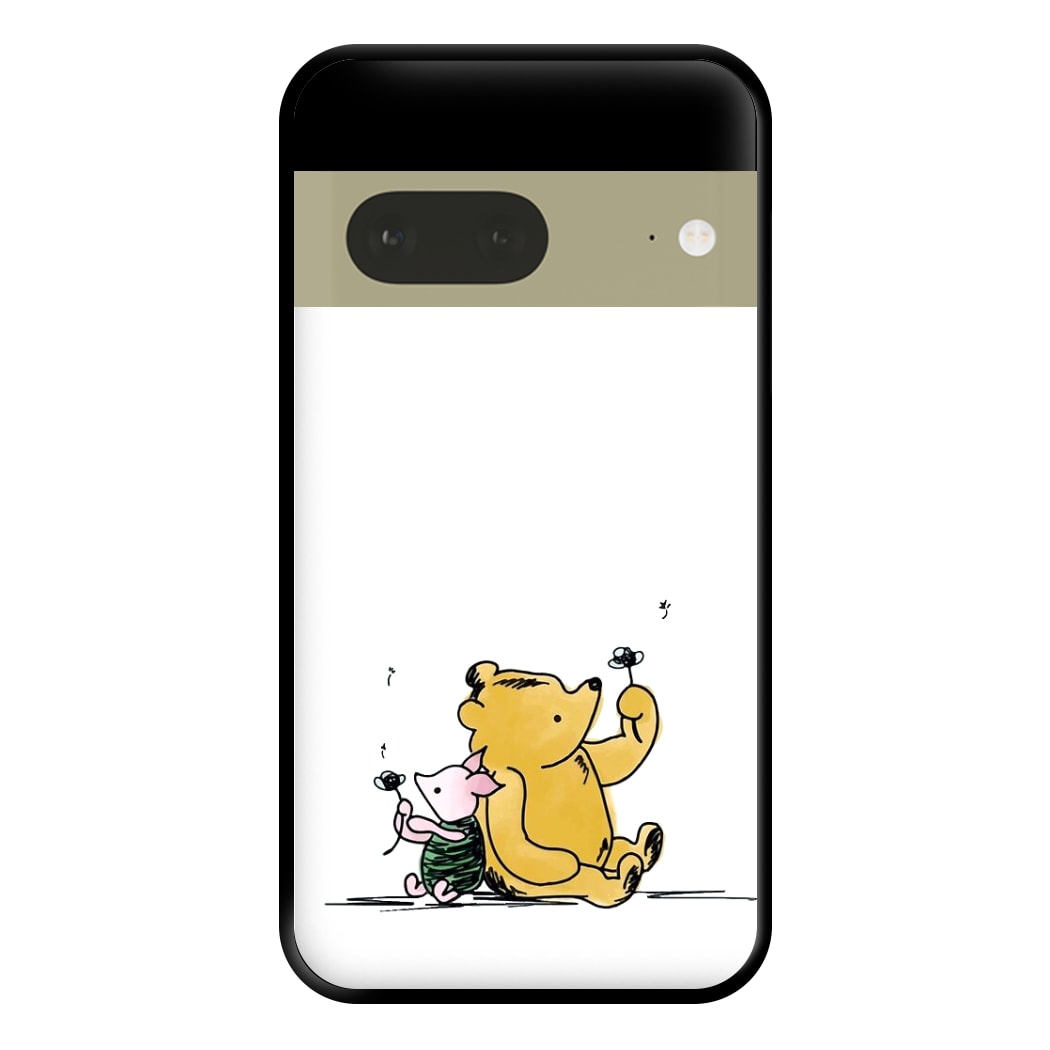 Winnie & Pig Phone Case for Google Pixel 7a