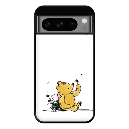 Winnie & Pig Phone Case for Google Pixel 8 Pro