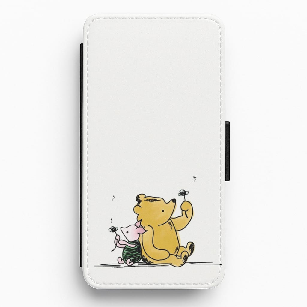 Winnie & Pig Flip / Wallet Phone Case
