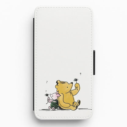 Winnie & Pig Flip / Wallet Phone Case