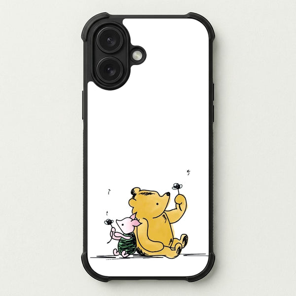 Winnie & Pig Phone Case — Bumper case