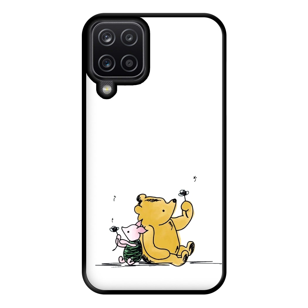 Winnie & Pig Phone Case for Galaxy A12