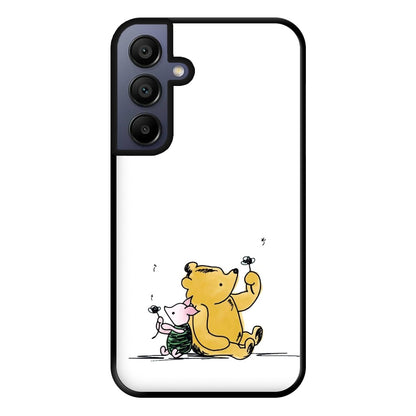 Winnie & Pig Phone Case for Galaxy A15