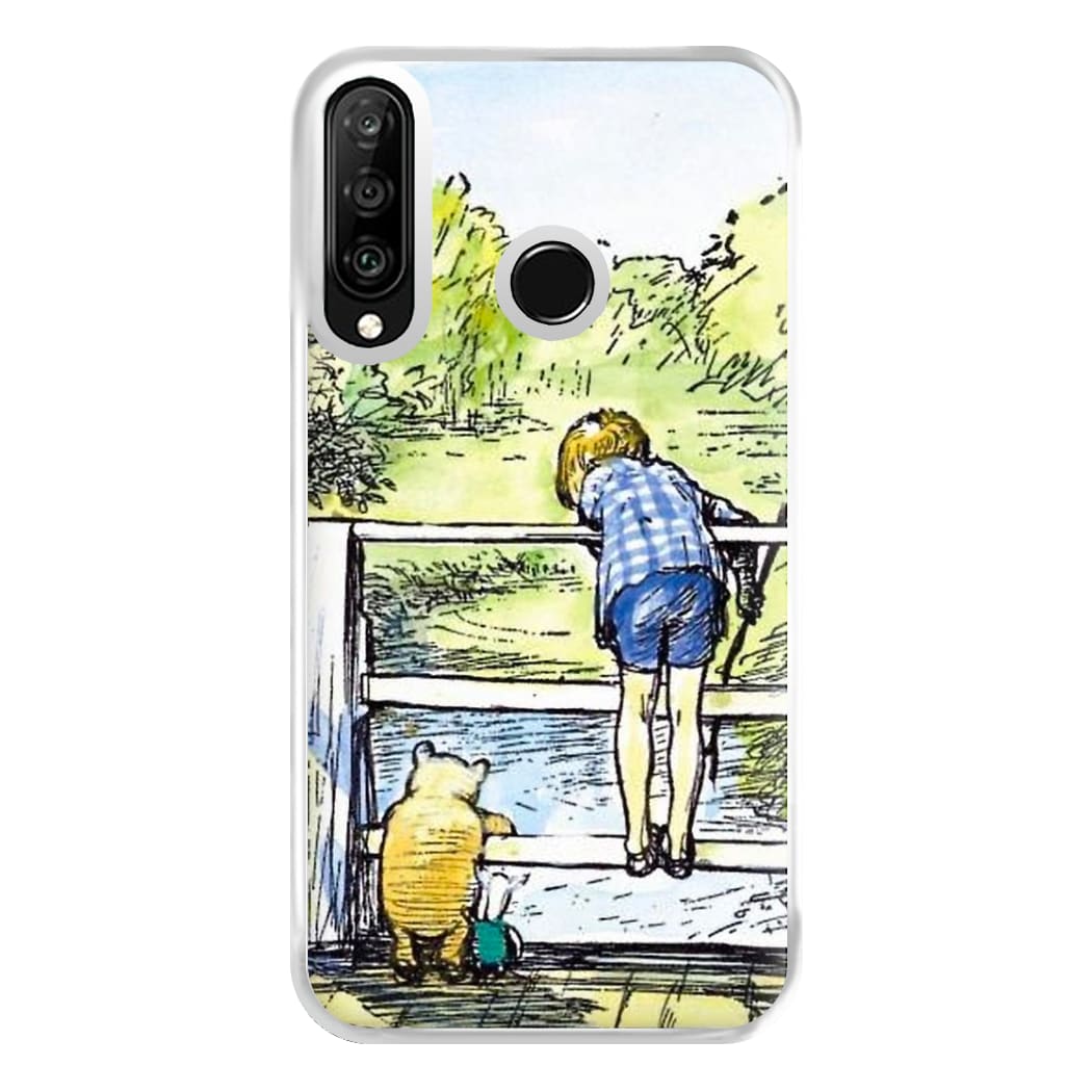 Winnie & Christopher Robin Phone Case for Huawei P30 Lite