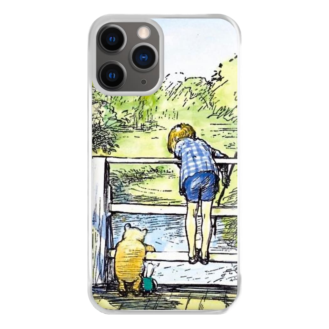 Winnie & Christopher Robin Phone Case for iPhone 12 Pro Max