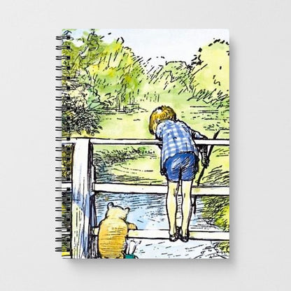 Winnie The Pooh & Christopher Robin - Disney Notebook