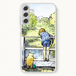 Winnie & Christopher Robin Phone Case for Galaxy A57