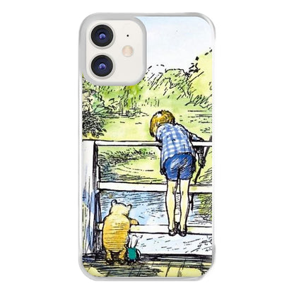 Winnie & Christopher Robin Phone Case for iPhone 12 / 12 Pro