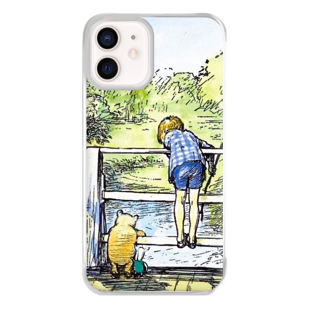 Winnie & Christopher Robin Phone Case for iPhone 12 Mini