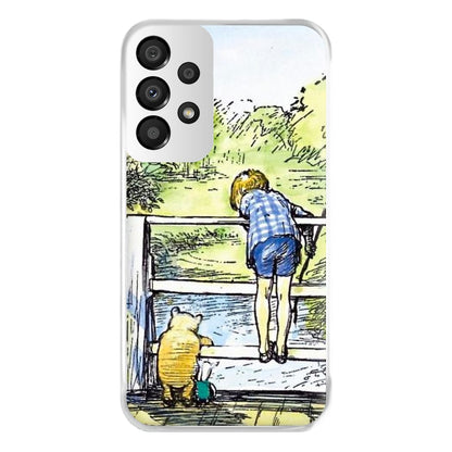 Winnie & Christopher Robin Phone Case for Galaxy A33