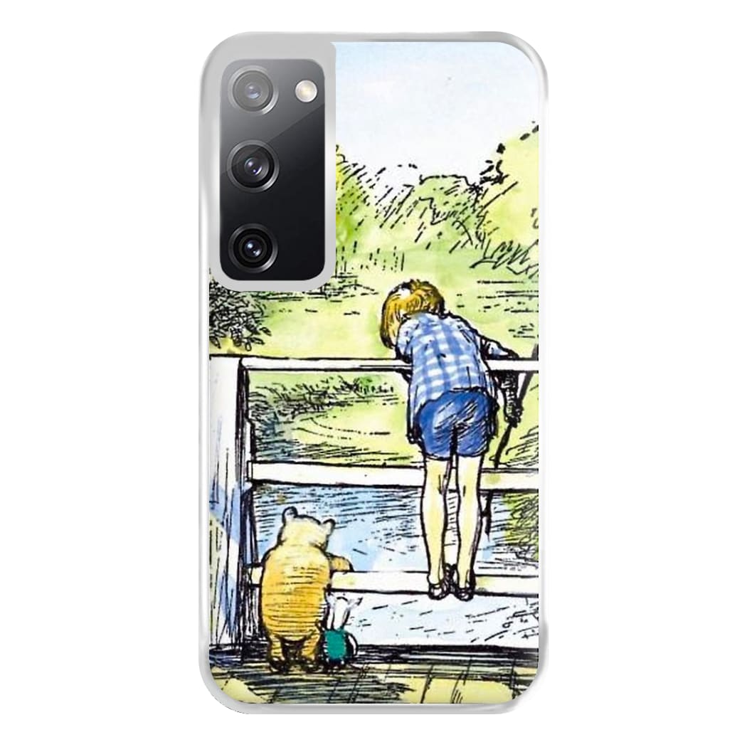 Winnie & Christopher Robin Phone Case for Galaxy S20